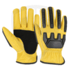 Cut-Resistant Impact Work Glove with Gel Padding
