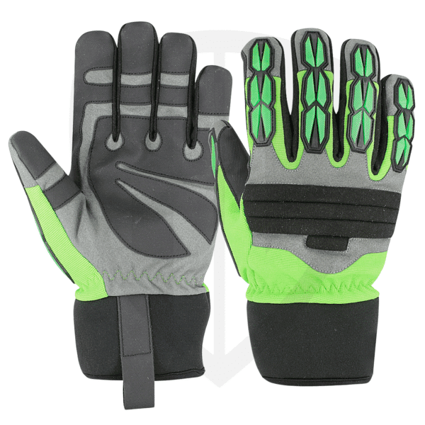 Synthetic Leather Impact Protection Glove
