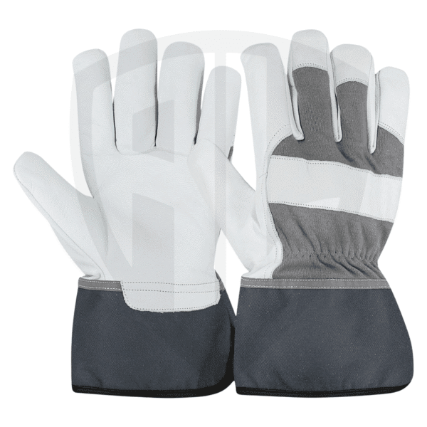 Heavy-Duty Goatskin Canadian Rigger Work Gloves