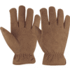 Sheepskin Suede Leather Driver Gloves with Fleece Lining