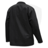 Black Flame-Resistant Welding Jacket – 30" Length, Snap Closure, Inside Pocket