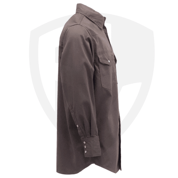 NFPA2112 & NFPA70E Compliant Flame-Resistant Welding Shirt – 8 oz. Cotton Twill