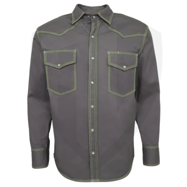 Welding Shirt Flame-Resistant Cotton, Snap Closures