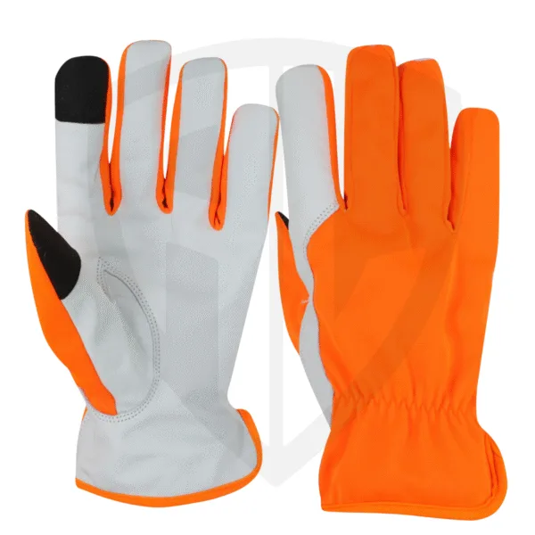 Touchscreen-Compatible Goatskin Gloves