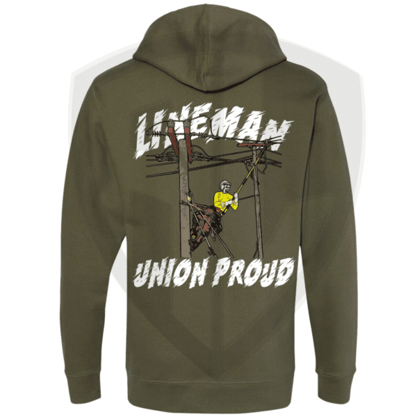 Branded Fleece Hoodie – For Tough Jobs & Team Pride | Custom Logos, Pockets, & Patches