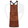 Full-Body Leather Welding Apron – Heat-Resistant, X-Back Harness, Buckle Closure & Pockets