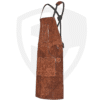 Full-Body Leather Welding Apron – Heat-Resistant, X-Back Harness, Buckle Closure & Pockets