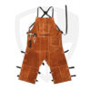 Split Leg Cowhide Leather Welding Apron