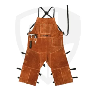 AL-LA-05 Split Leg Cowhide Leather Welding Apron