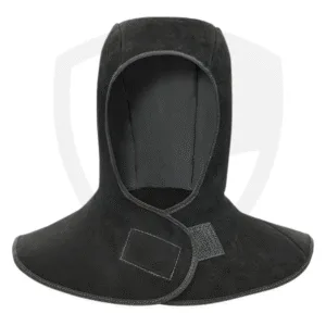 Split Cowhide Leather Welding Hood with Cotton Lining