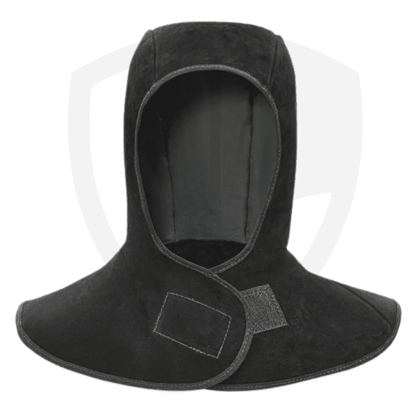 Split Cowhide Leather Welding Hood with Cotton Lining