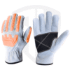 High-Impact Cowhide Gloves with Kevlar® Cut Protection