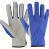Synthetic Leather Gloves with Trinda Back