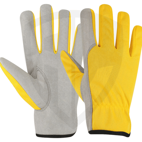 Reinforced Finger Synthetic Leather Gloves