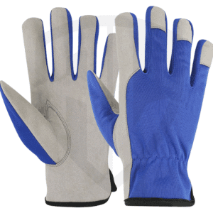 Lightweight Open-Knuckle Synthetic Leather Gloves