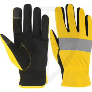 Touchscreen Compatible Synthetic Leather Gloves