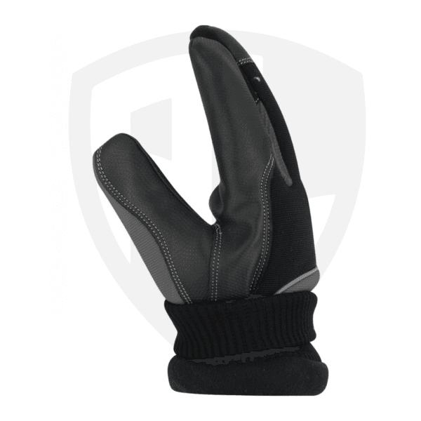 Water-Resistant PU Mechanic Gloves with Four-Way Back