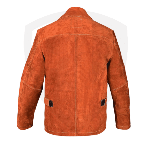 Split Cowhide Welding Jacket – Kevlar Stitching, Reinforced Snaps, Inner Storage Pocket