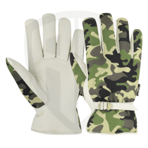 Sheepskin Palm Winter Gloves with Thermolite Camo Back
