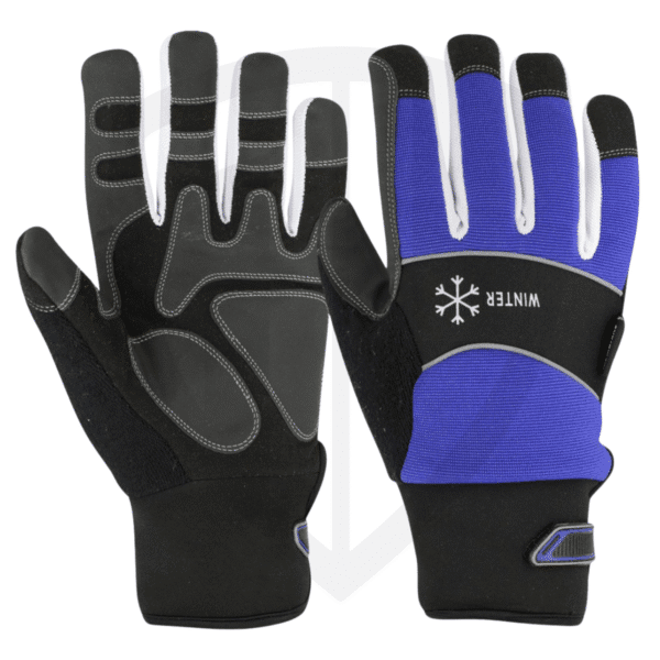 Cold-Weather Work Gloves with Thinsulate and Velcro Strap