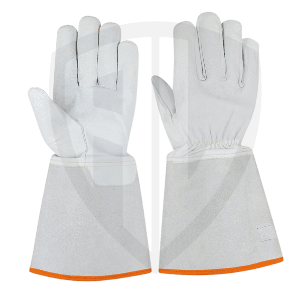 Kevlar-Stitched Goatskin Welding Gloves